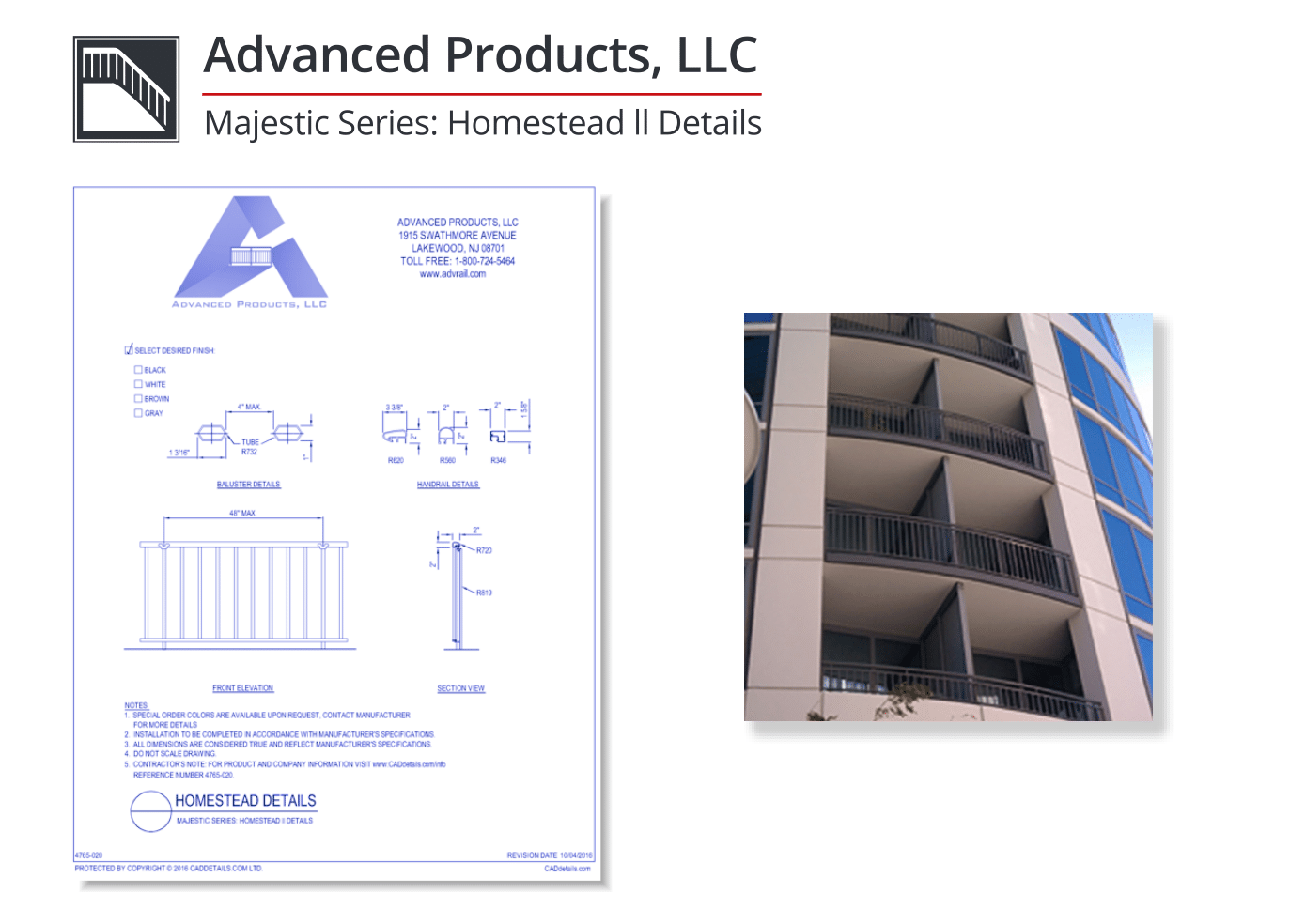 15+ CAD Drawings of Railings for your Residential or Commercial ...