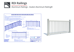 15+ CAD Drawings of Railings for your Residential or Commercial ...