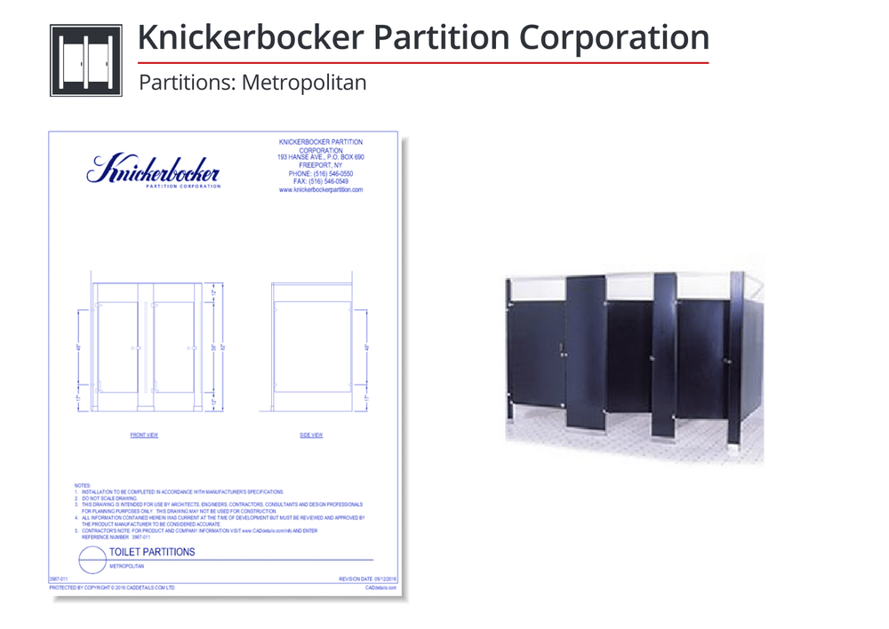 20 CAD Drawings of Partitions for Offices, Residences, and Commercial