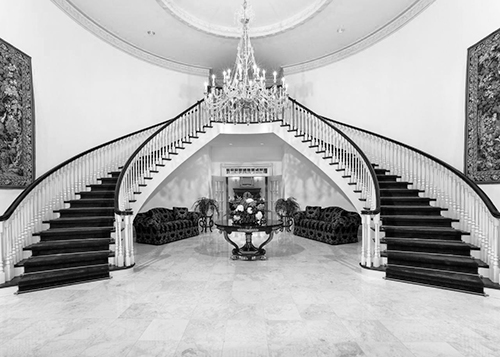 A grand staircase like this one is spectacular, but where does it lead?