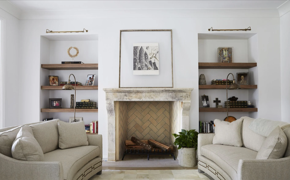Project Highlight: California Conventional Fireplace