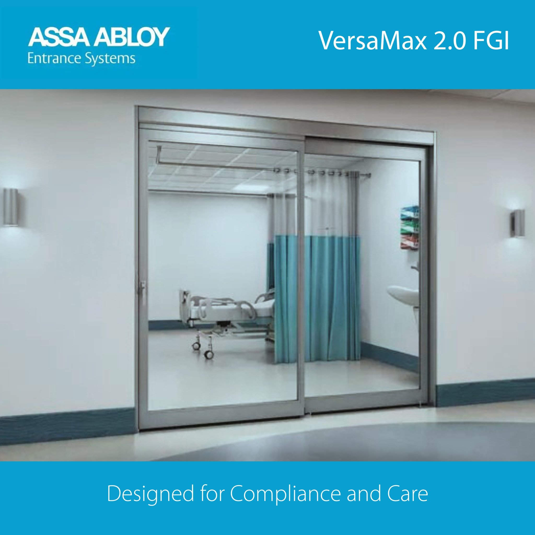🆕 Introducing the ASSA ABLOY VersaMax 2.0 FGI sliding ICU door&mdash;engineered to deliver an industry-leading 44.5&Prime; clear door opening to meet today's healthcare standards.

🏥 A smart choice for healthcare teams and facility planners looking