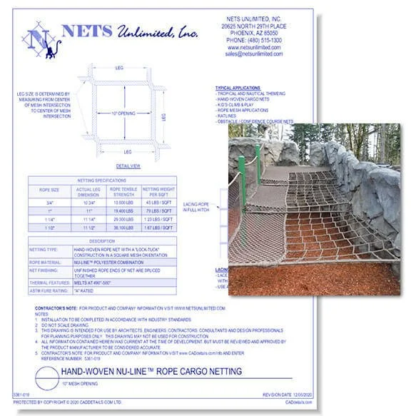 Mesh Cargo netting