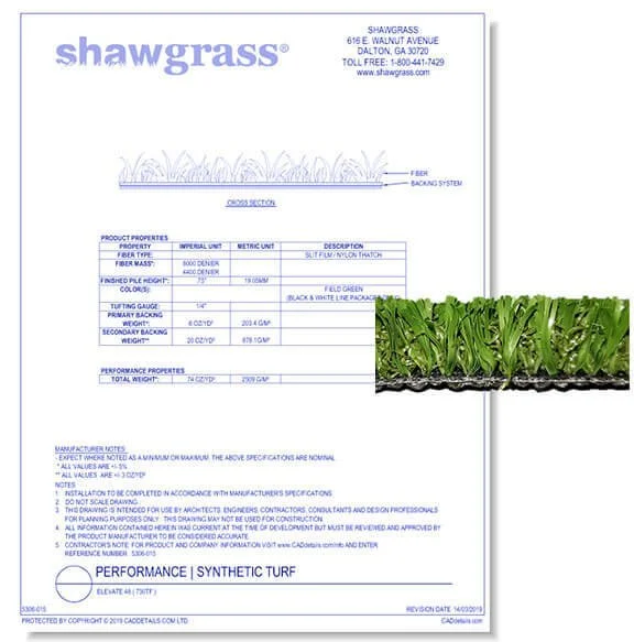 Synthetic turf