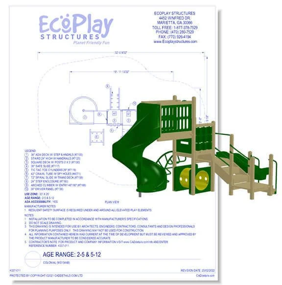 Ecoplay structures colonial