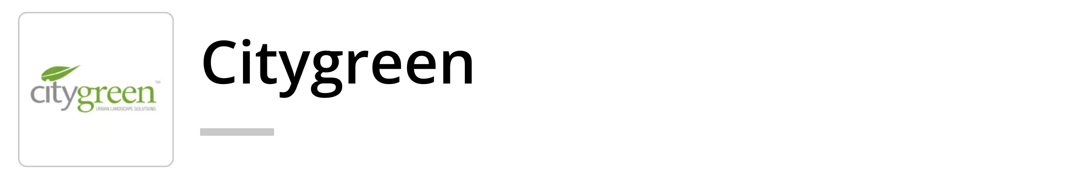 Citygreen logo