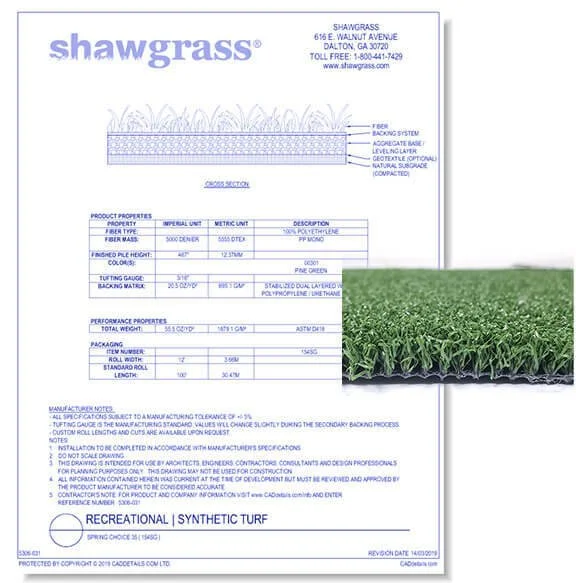 Synthetic turf