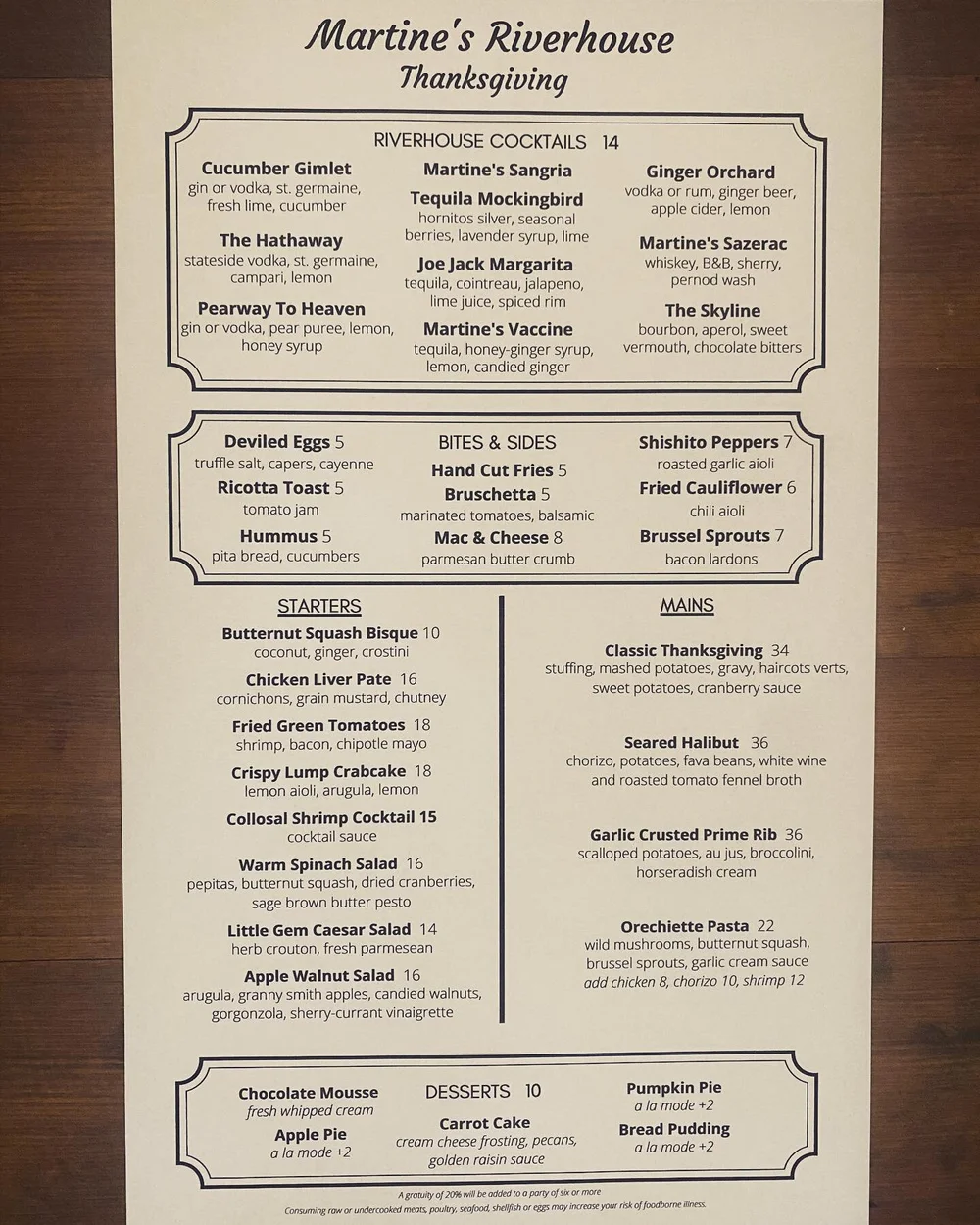 Martine's RiverHouse Restaurant