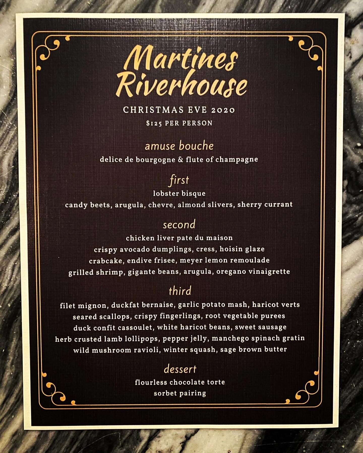 Join us this Christmas Eve for a special night at one of New Hopes oldest restaurants, featuring a superb pre fixe menu highlighting some classic French Canadian inspired dishes.

Make your reservations today!