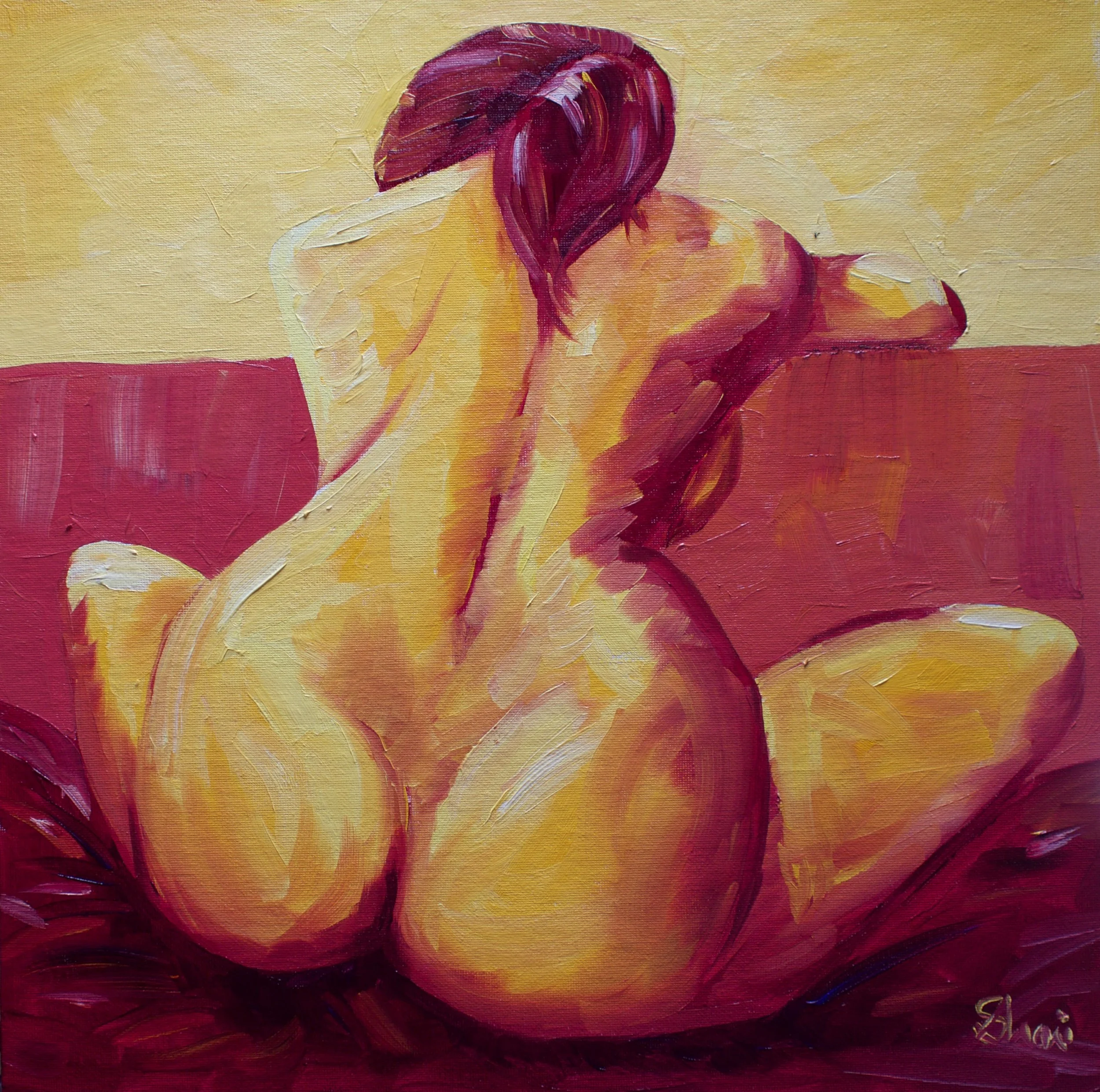 Crimson and Gold III