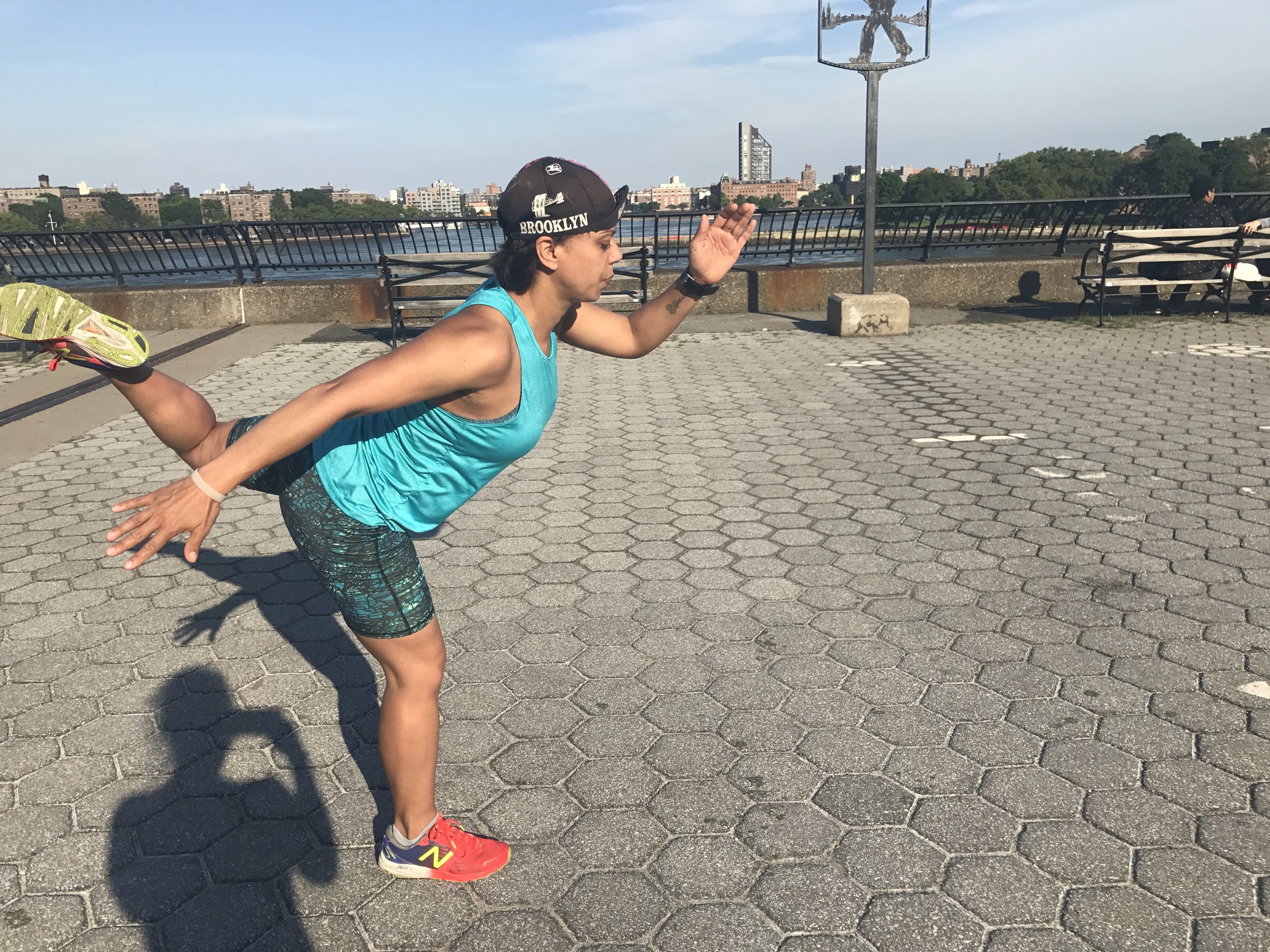 Breaking down the mechanics of a run. 