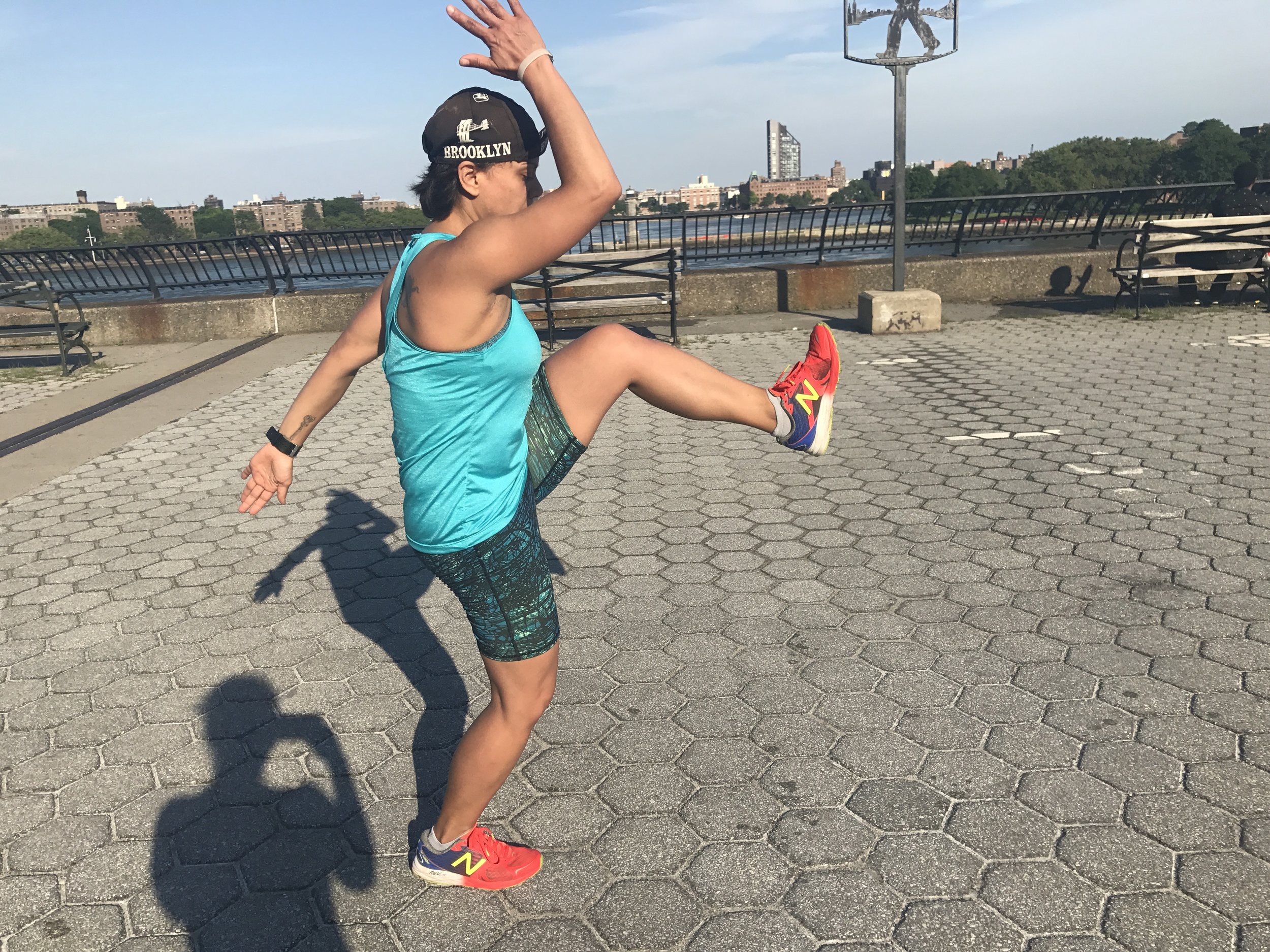 Breaking down the mechanics of a run. 