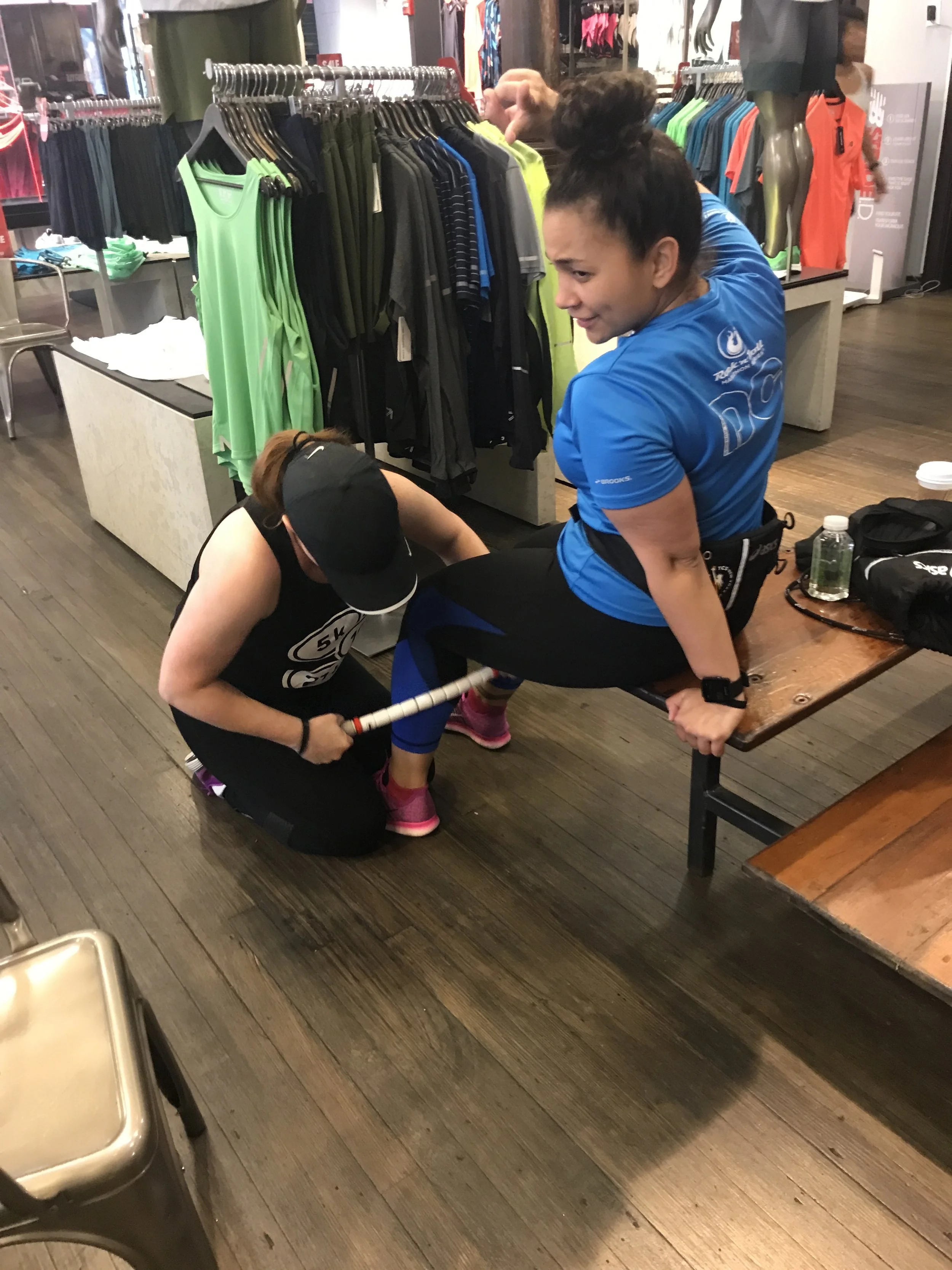 #RunPainFree and Strides NYC event.. Kelly came to all events PRE being a client.. 