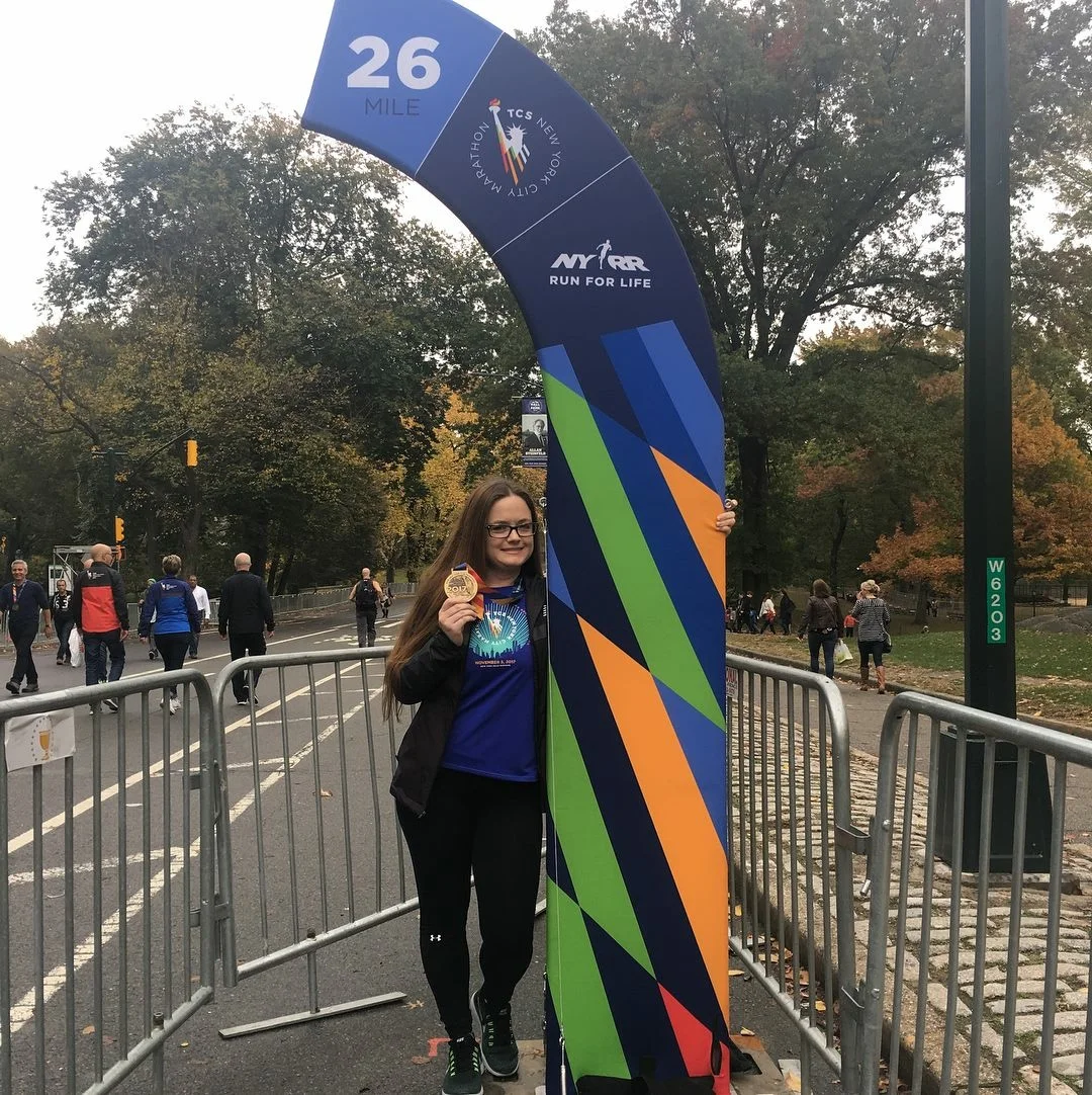 NYC MARATHON FINISHER 2017... with a PR!