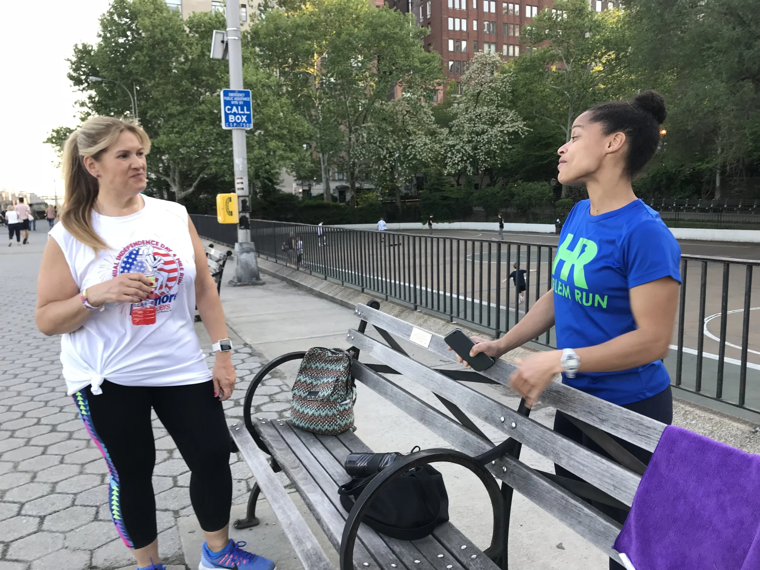 #RunPainFree session alongside Boston Qualifier Terria!