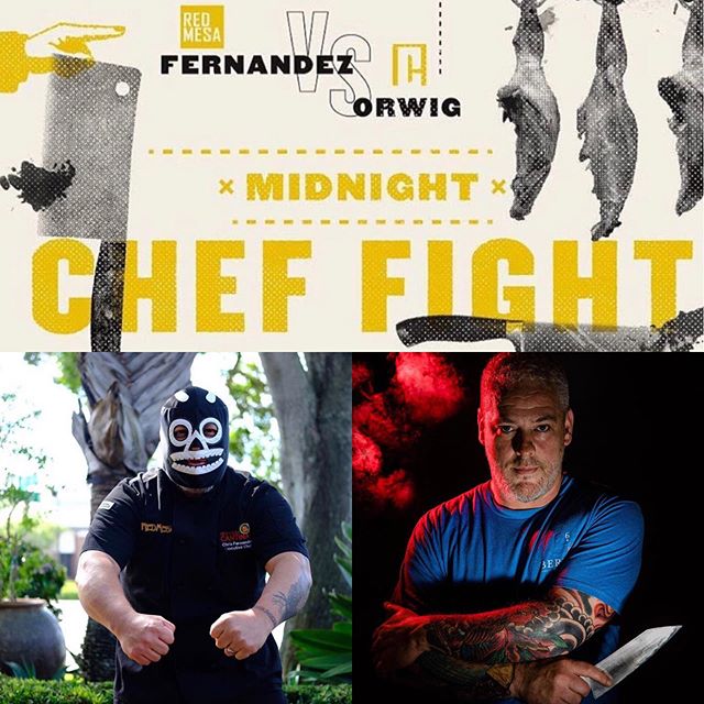 🎤 Always fall into peer pressure! 🎤
-
Join me at the stroke of 🕛  as I host &amp; emcee #MidnightChefFight at @ilritornodowntown where @haventampa takes on @redmesarestaurant with proceeds supporting @relayforlife Doors open at 11PM with ticket sa