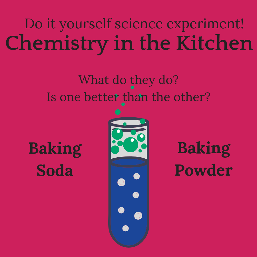 Chemistry in the Kitchen: Baking Soda vs. Baking Powder (and a recipe for pancakes too!)