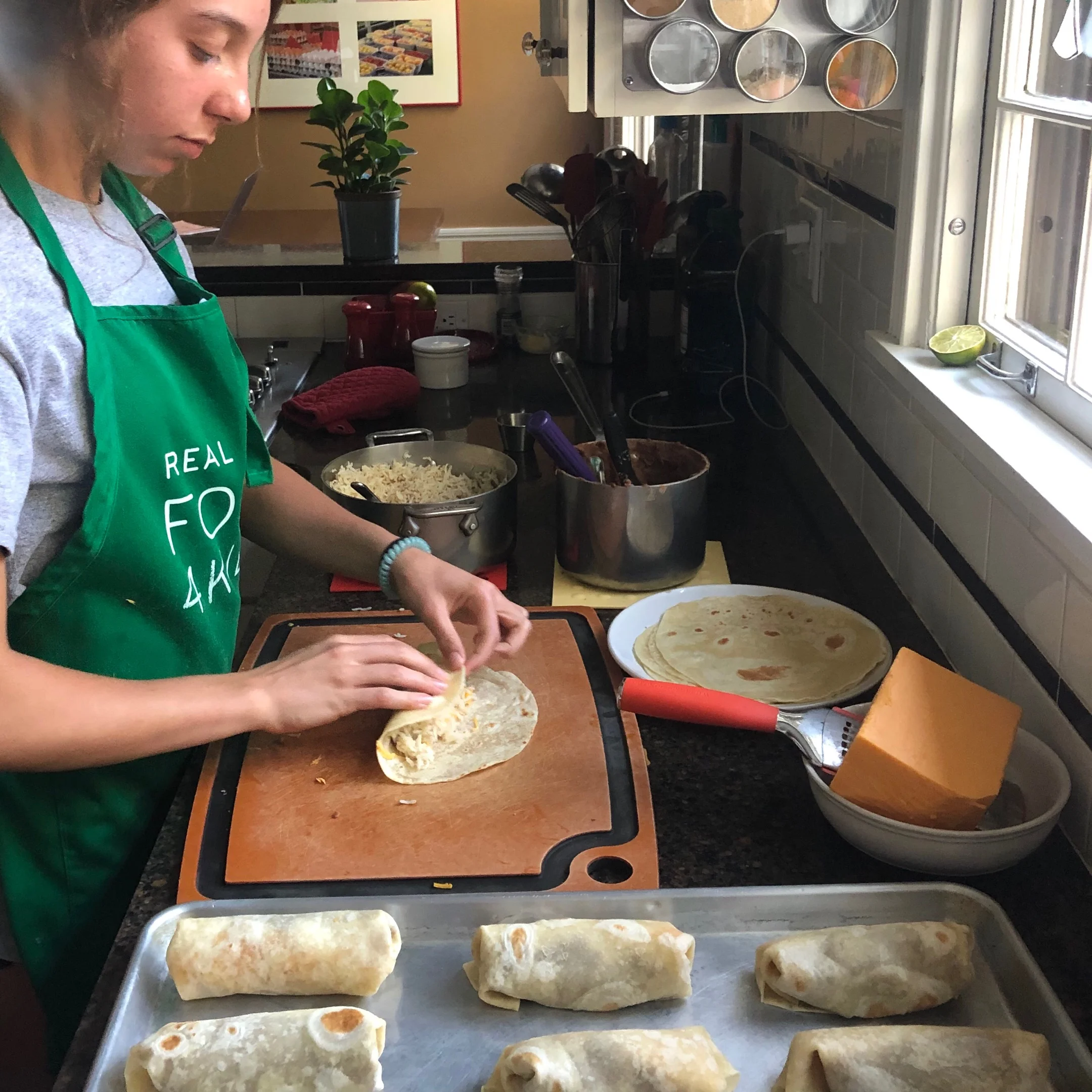 RECIPE + VIDEO: Burritos that your kids can make!