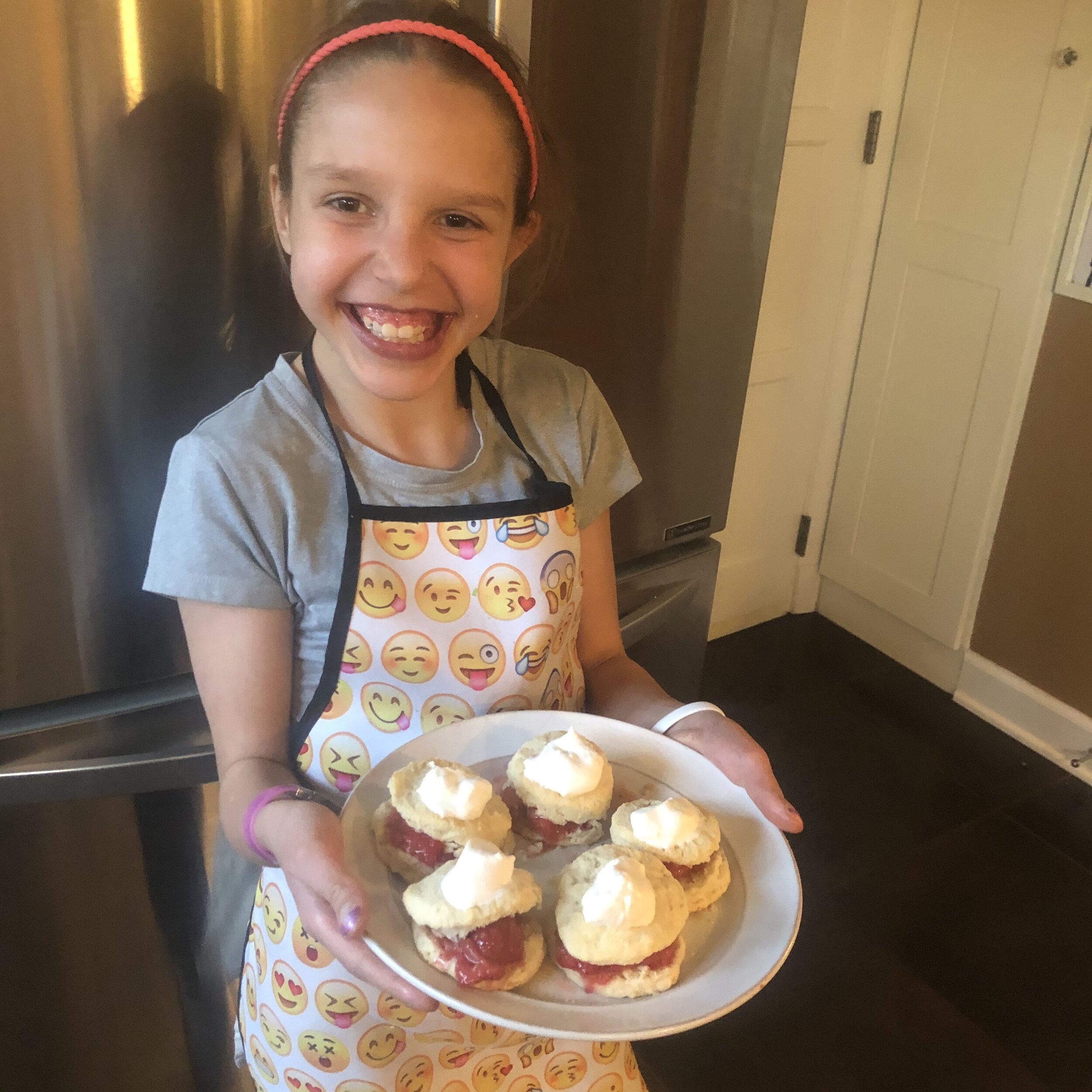 Recipe & Video: Strawberry Shortcakes by Claire