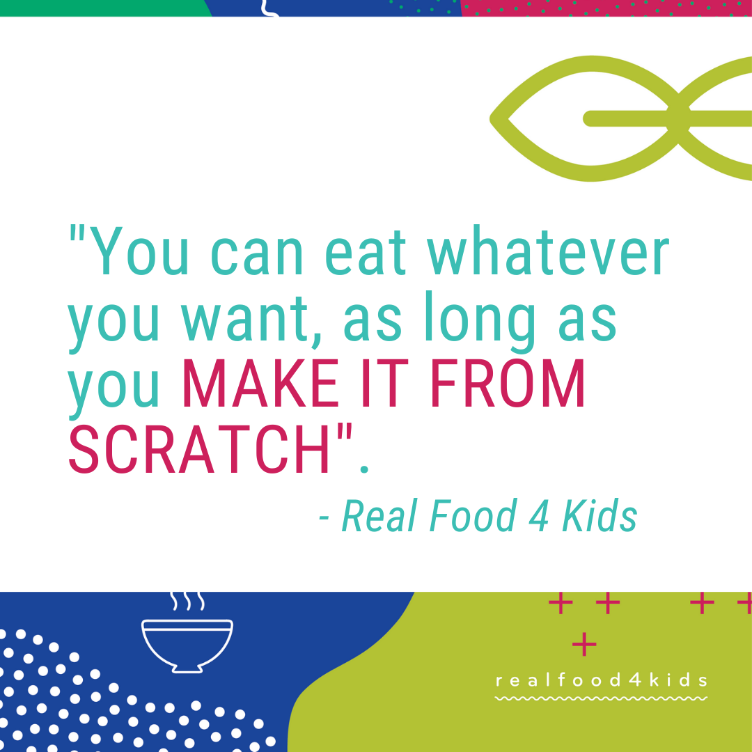 "You can eat whatever you want...