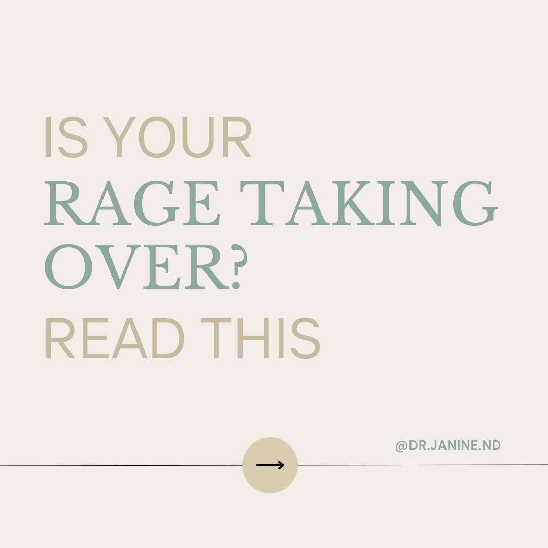 Rage is a symptom I see women coming in with as one of their biggest frustrations in relation to their hormones.

So, what do we do about this? Life is busy and we&rsquo;re juggling a lot of things!

Start by asking yourself some questions:
Are there