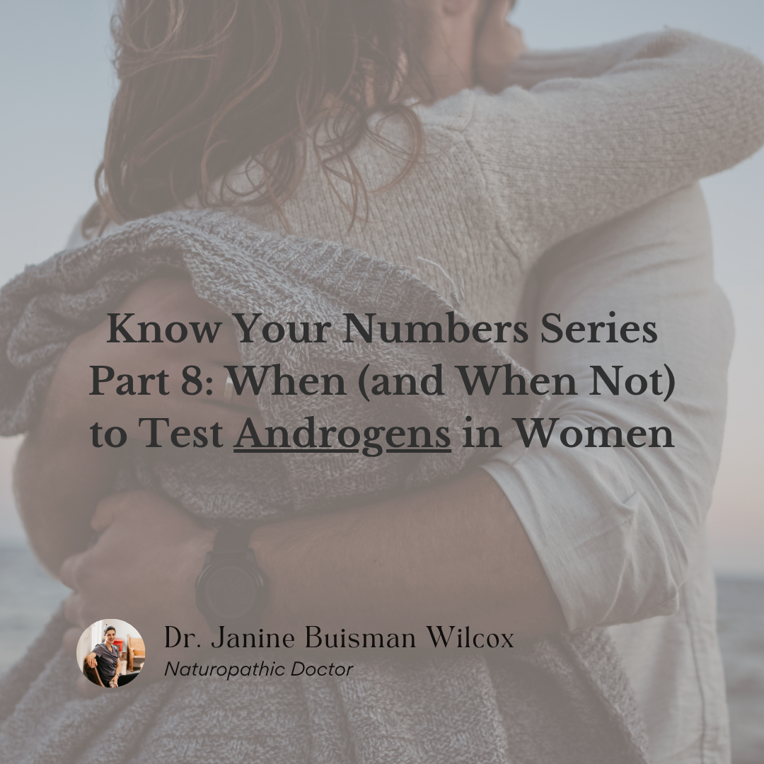 Know Your Numbers Series Part 8: Androgens: When (and When Not) to Test These Hormones in Women
