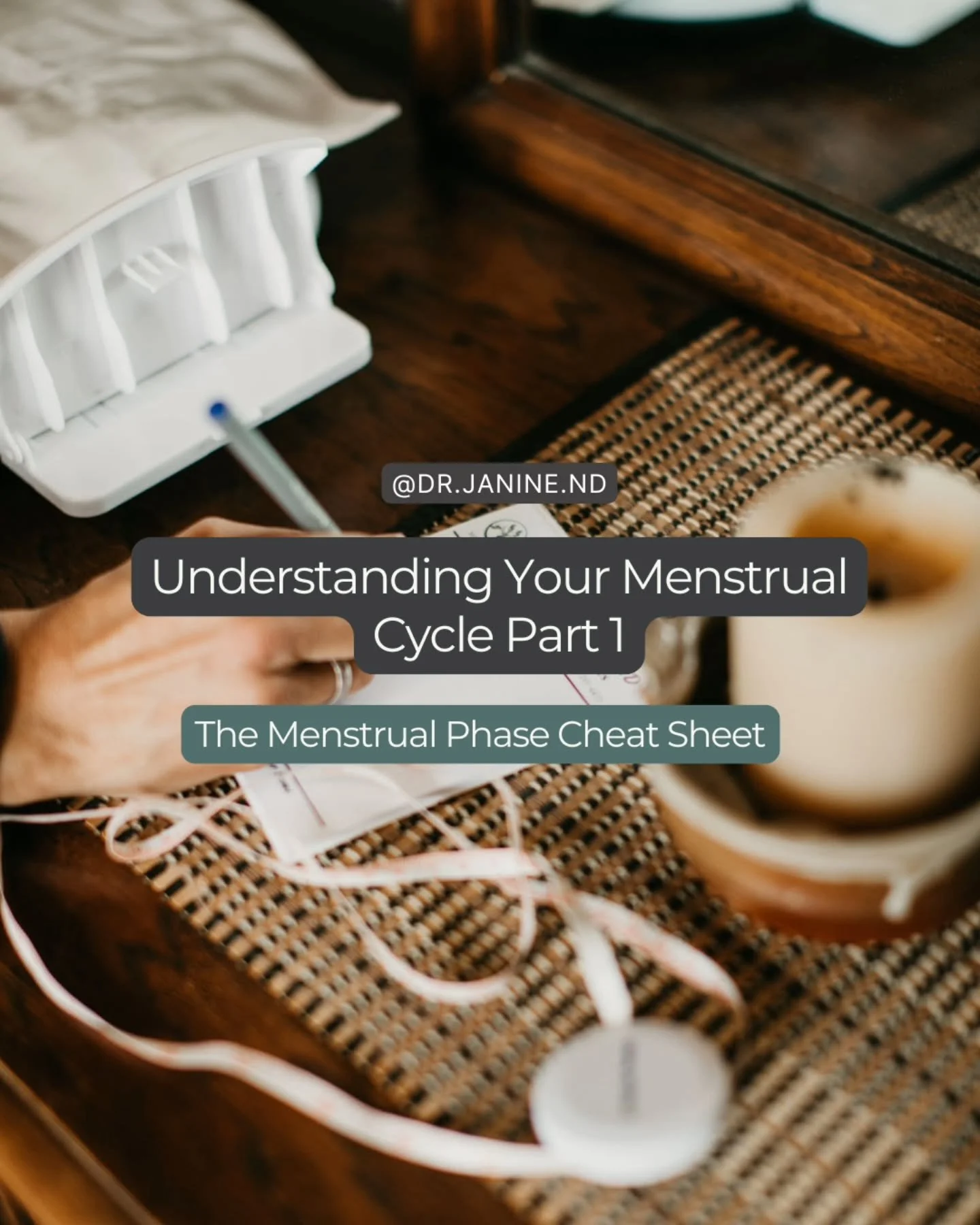 I&rsquo;m loving the conversations about menstrual cycles online. And I love the apps that are being used to track.

But I&rsquo;m finding this information is sometimes misleading and there&rsquo;s a lot that can fit within the realm of normal/optima