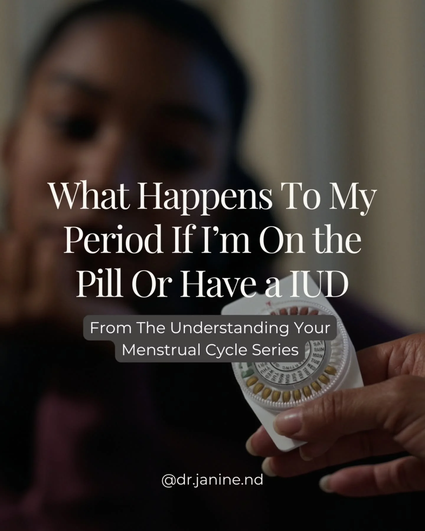 Where does the oral contraceptive or IUD fit into this?

The last 5 weeks we&rsquo;ve talked about phases of the menstrual cycle and what we&rsquo;re looking for, so where does the pill or IUD fit in? We can&rsquo;t lump them in the same category as 