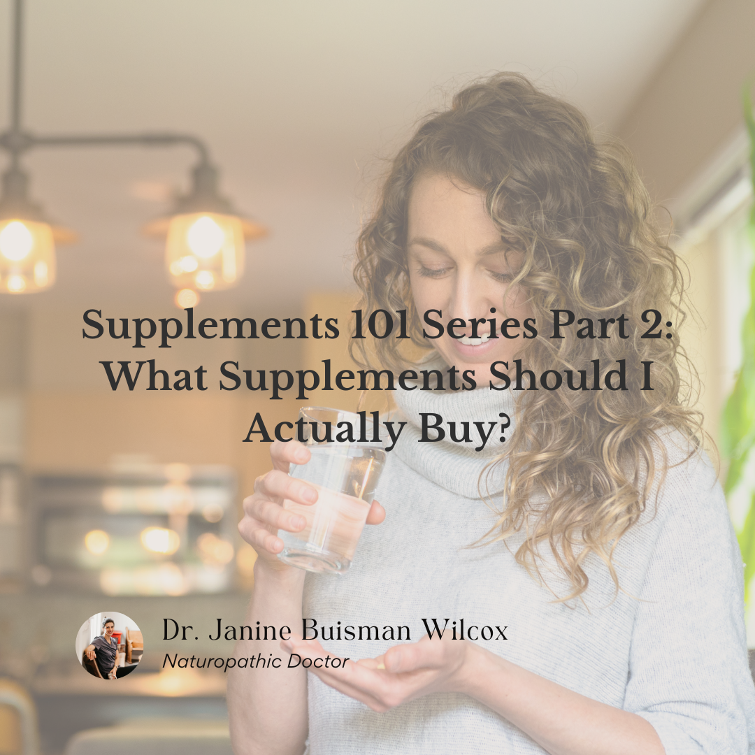 Supplements 101 SERIES PART 2: What Supplements Should I Buy?