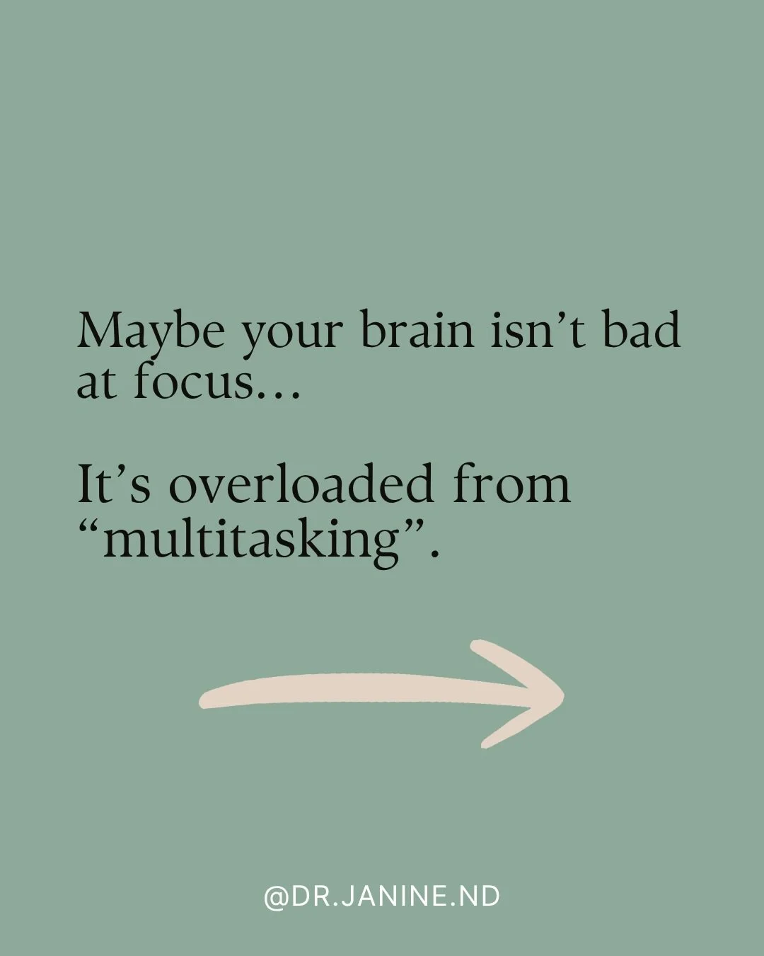 If your brain feels like it&rsquo;s in 10 tabs at once&hellip; this is why.

Most people aren&rsquo;t bad at focus, they&rsquo;re just constantly interrupting themselves.

Multitasking sounds productive, but it&rsquo;s actually slowing you down and i