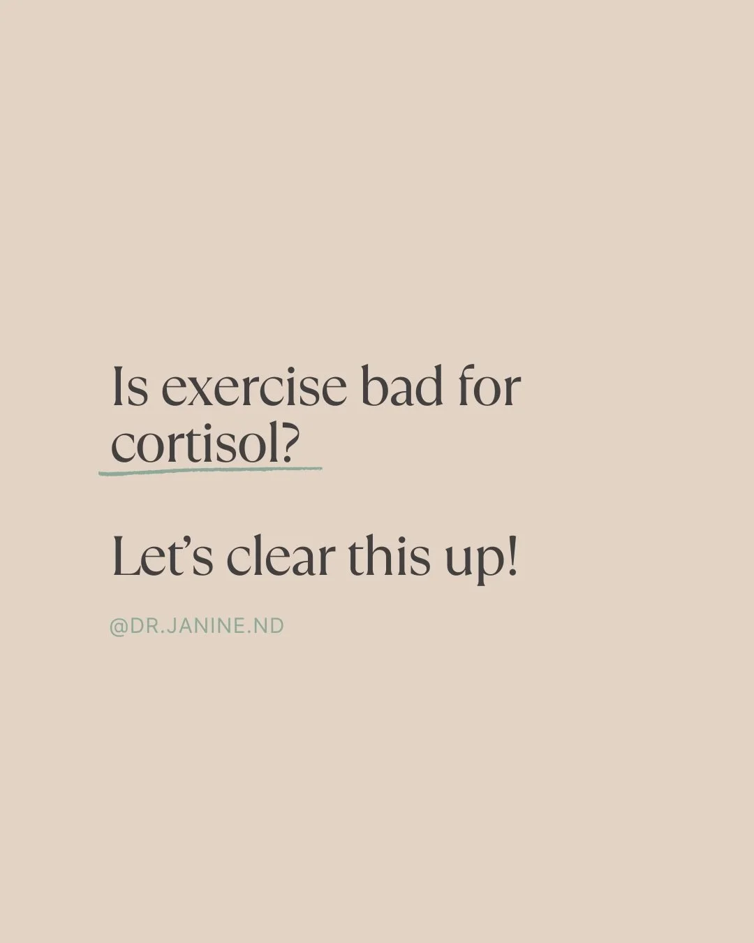 Is exercise bad for your cortisol?

Short answer: no.
 Longer answer: it depends on how your body is recovering.

Exercise is generally supportive for: &bull; Stress management &bull; Mood &bull; Burnout recovery

But if your workouts are leaving you