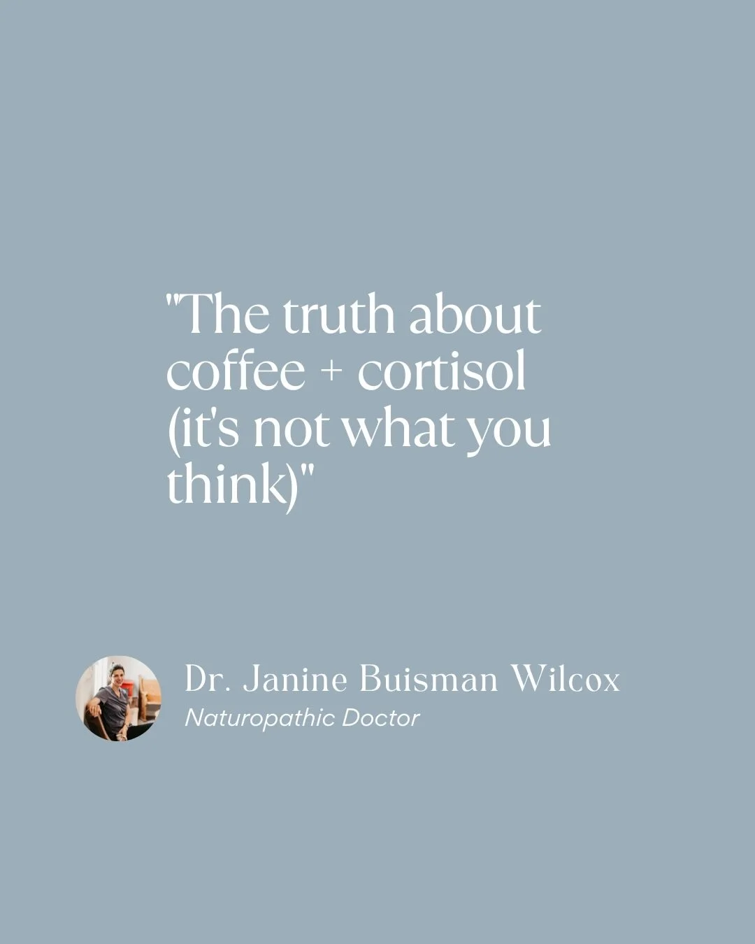 Is coffee messing with your cortisol? The honest answer: maybe.

Coffee is a stimulant, so it can stimulate cortisol. In moderation, it&rsquo;s usually fine. In excess, or in the wrong context, it can leave you wired, anxious, and depleted.

The good