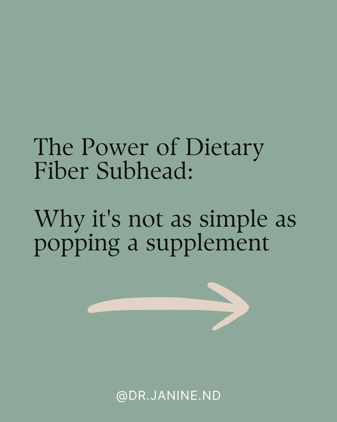 Fiber might be the most underappreciated piece of the diet, and the online nutrition world isn&rsquo;t getting it right.

Unlike protein, where a scoop of powder can reasonably fill a gap, fiber doesn&rsquo;t work as a supplement. There are multiple 