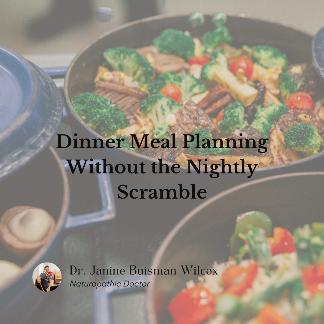 Dinner Meal Planning Without the Nightly Scramble