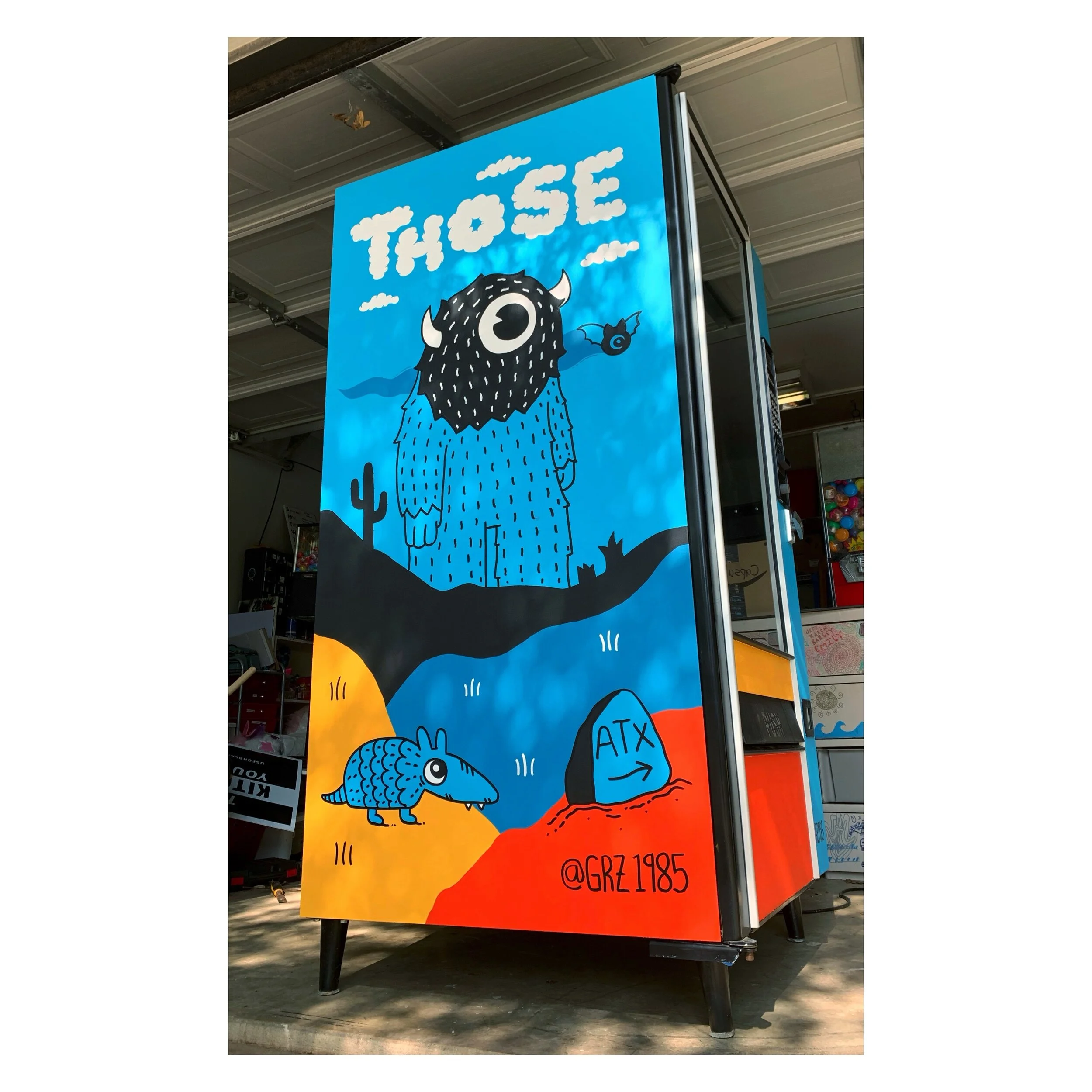 GRZ Monsters — murals