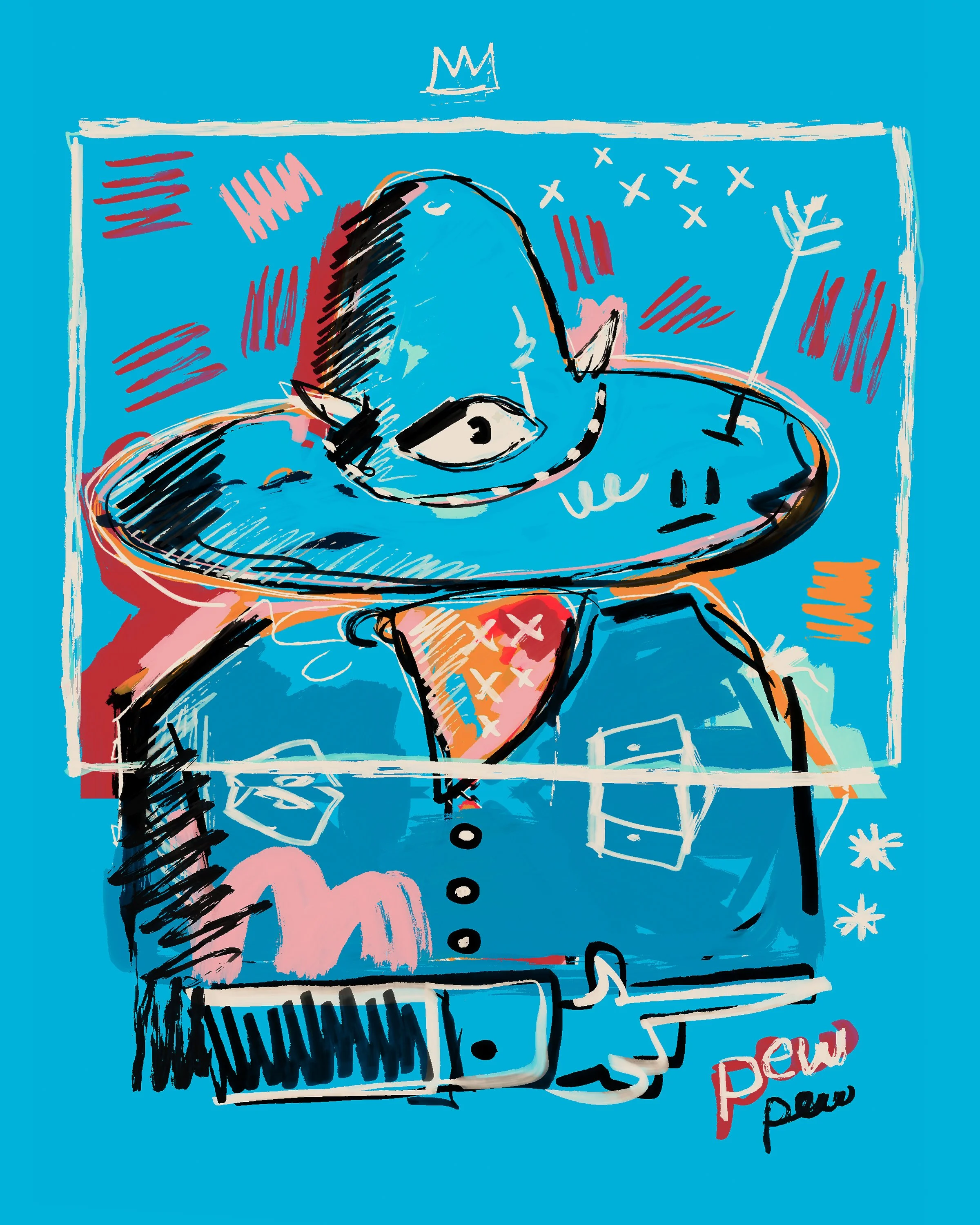 Pew Pew Pardner 8x10.jpg