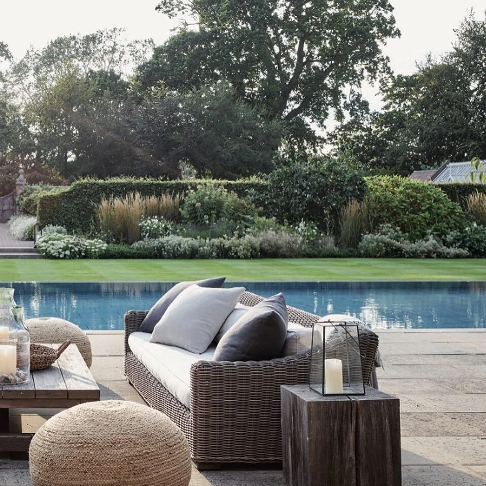 **Time to start fantasising** The photos of this heavenly pool come from Chrissie Rucker&rsquo;s equally heavenly book, &lsquo;For The Love Of White&rsquo; and there are so many images in there to pour over and be inspired. I screen grabbed loads of 