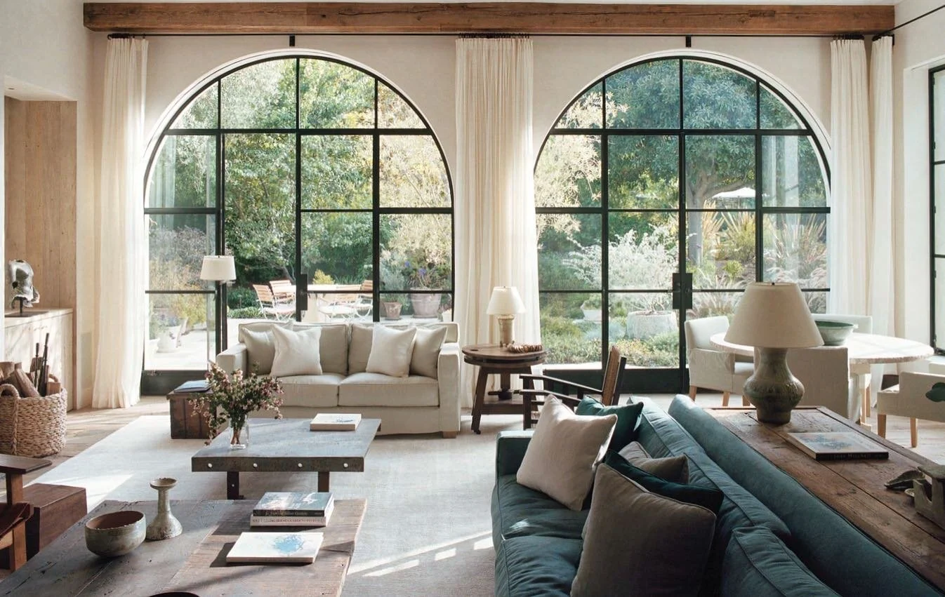 **Monastic vibes** I chatted to Michael Misczynski of Los Angeles firm Atelier AM yesterday for an upcoming issue of Homes &amp; Gardens. The transformation of the villa we discussed is staggering. Though built as a spec house, Atelier AM has given i