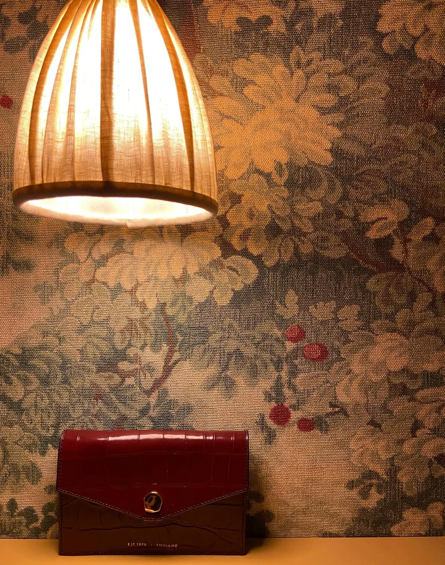 I took my impish Ma to Soho Mews House on Friday. It&rsquo;s tucked away discreetly in a Mayfair alley, has the most gorgeous, timeless interiors and a fabulous martini bar. I especially loved the verdant tapestry-like wall covering in the bathrooms 