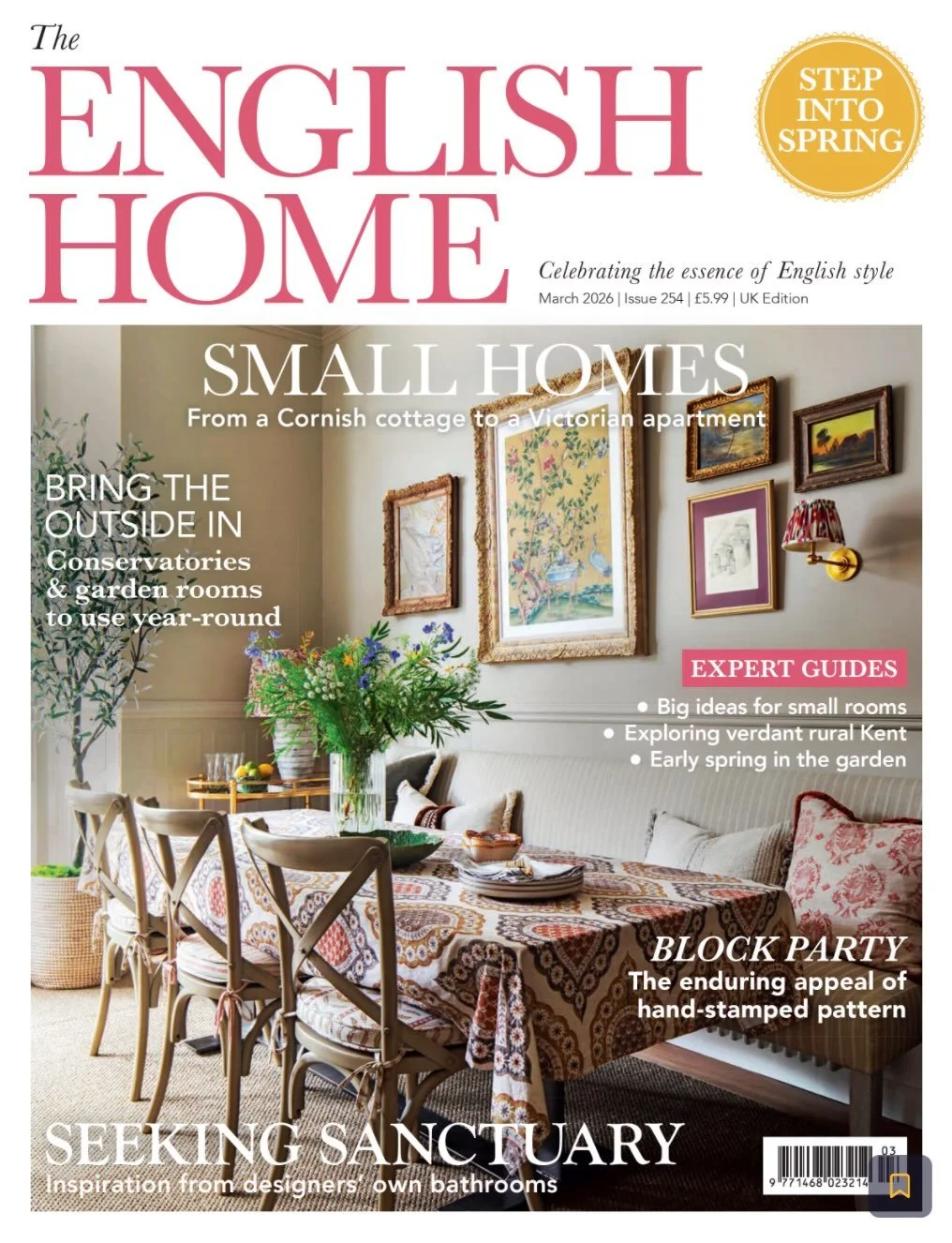 It was a great pleasure to write about one of Phoebe Hollond&rsquo;s @studiohollond latest West London projects for the March issue of @englishhomemag She&rsquo;s a rising star. Her execution of a scheme is always so confident and assertive - unsurpr