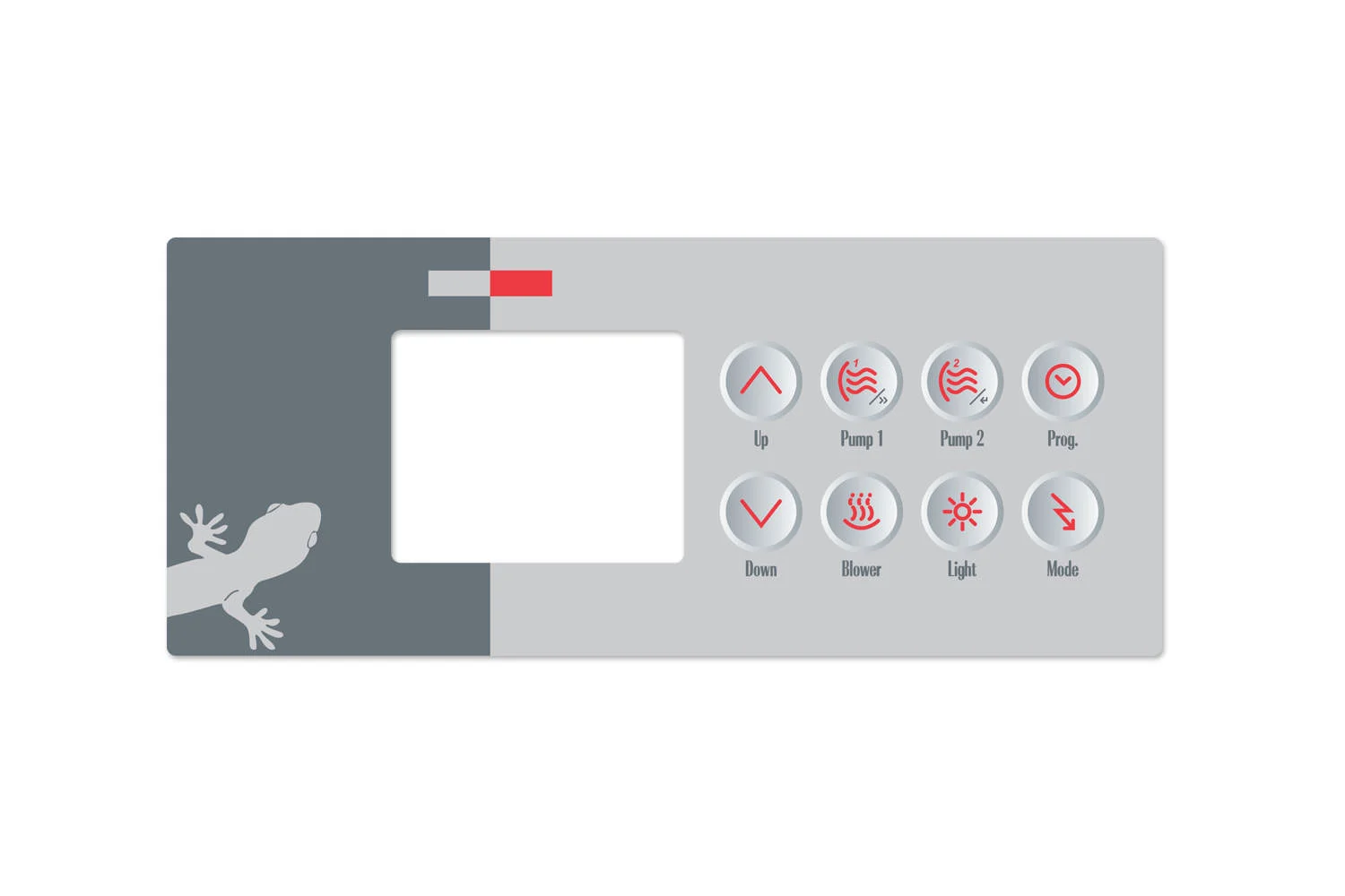 9916-100094 : TSC-4, 8 buttons overlay