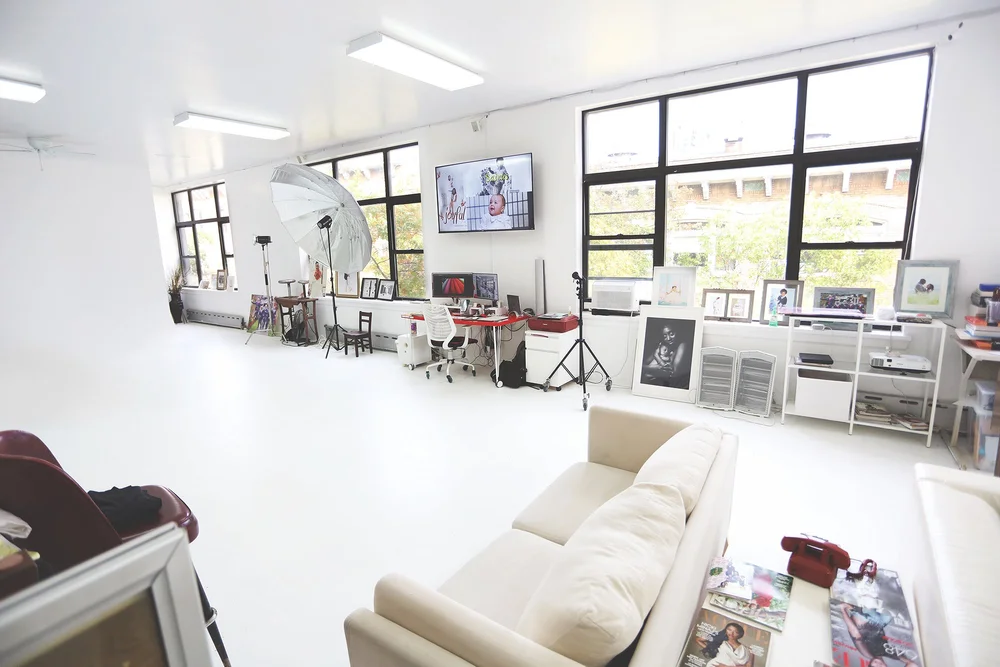 large windows located in realdepthOfField photo studio Westchester New York