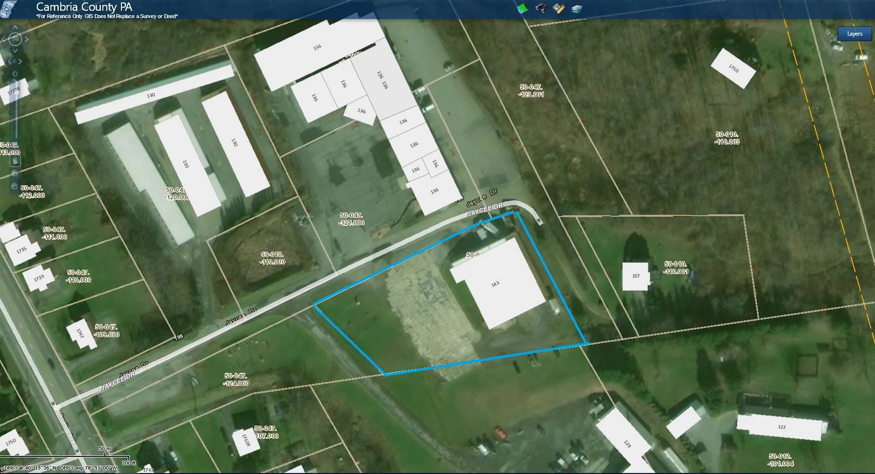 143 Jaycee Drive Aerial Tax Map.JPG