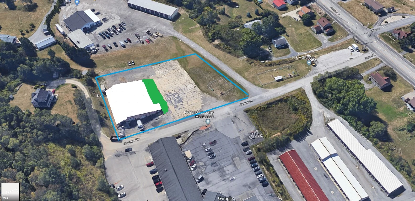 143 jaycee Drive Google Earth.JPG