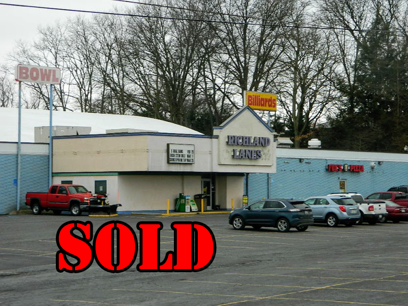 Richland Lanes - 1140 Frances St. Johnstown PA 15904 - SOLD $1,100,000