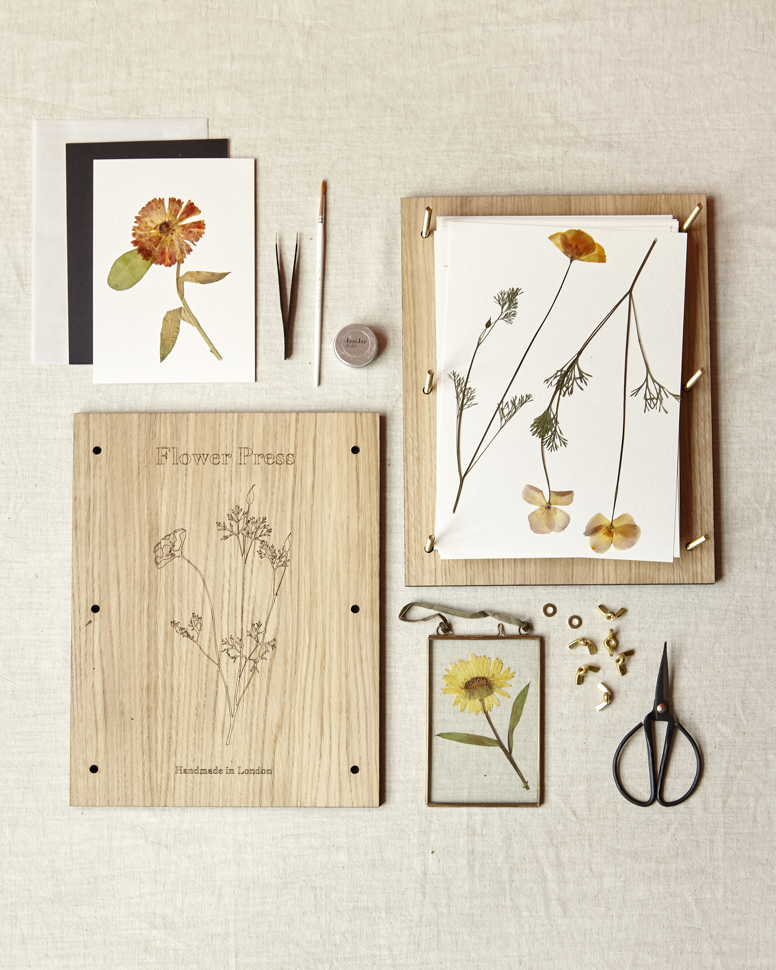 Press & Mount: Flower Pressing Kit — JamJar Edit