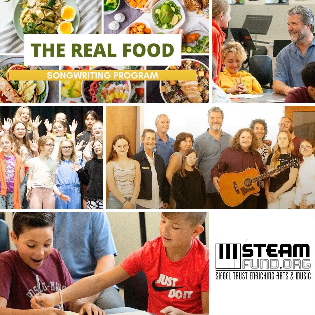What a fun program to be a part of! Through the STEAM Fund, Beth &amp; Scott Bierko led Livingston Manor 5th &amp; 6th grade students through the process of writing AND recording their very own song. Our favorite part? It was all about REAL food and 
