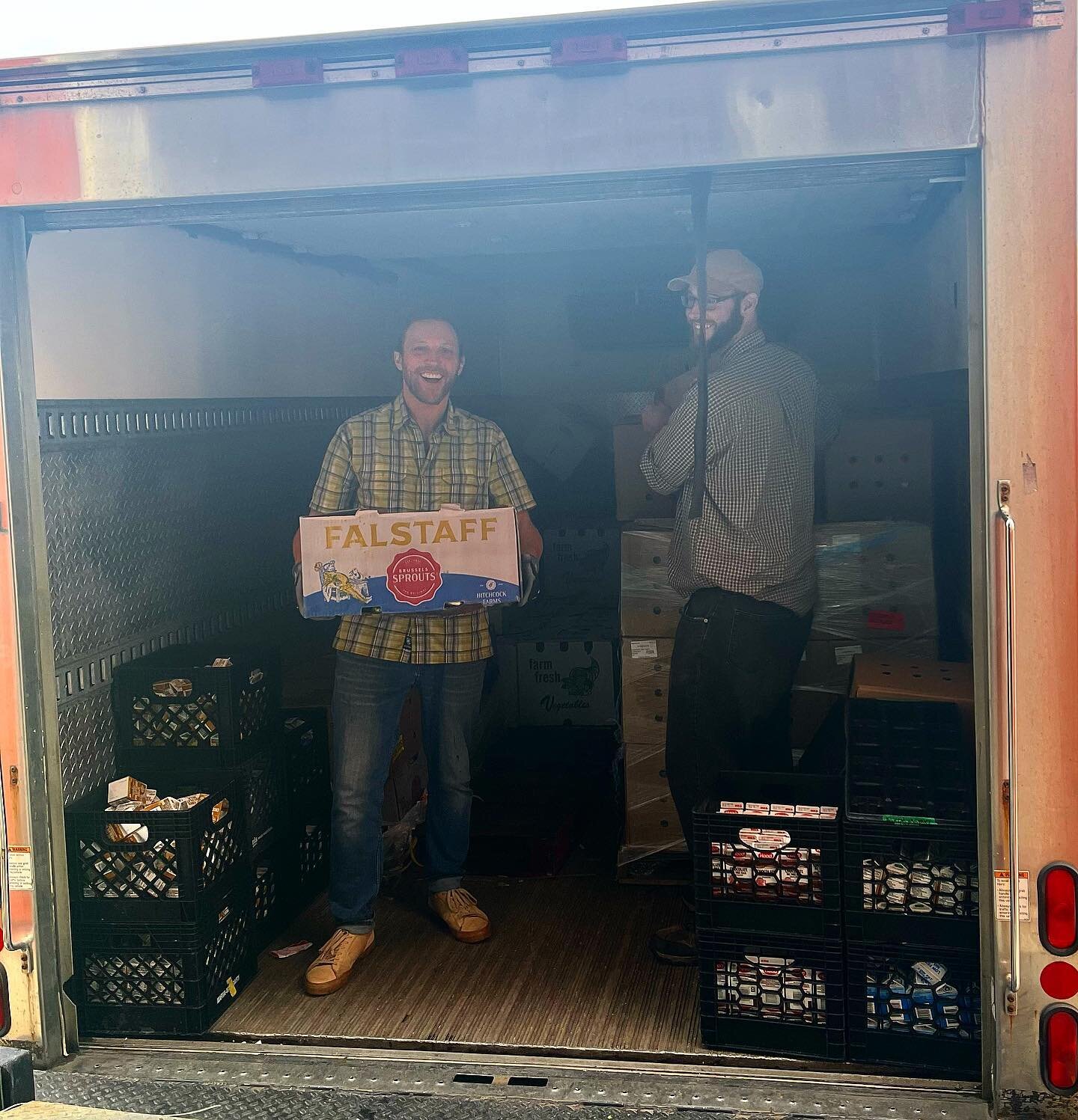 We love our deliveries from the @cceorangectyny Gleaning Truck! Local, farm fresh food going straight to our families and neighbors in need across the county. With our increased capacity at the Catskills Food Hub, we can accept and distribute more he