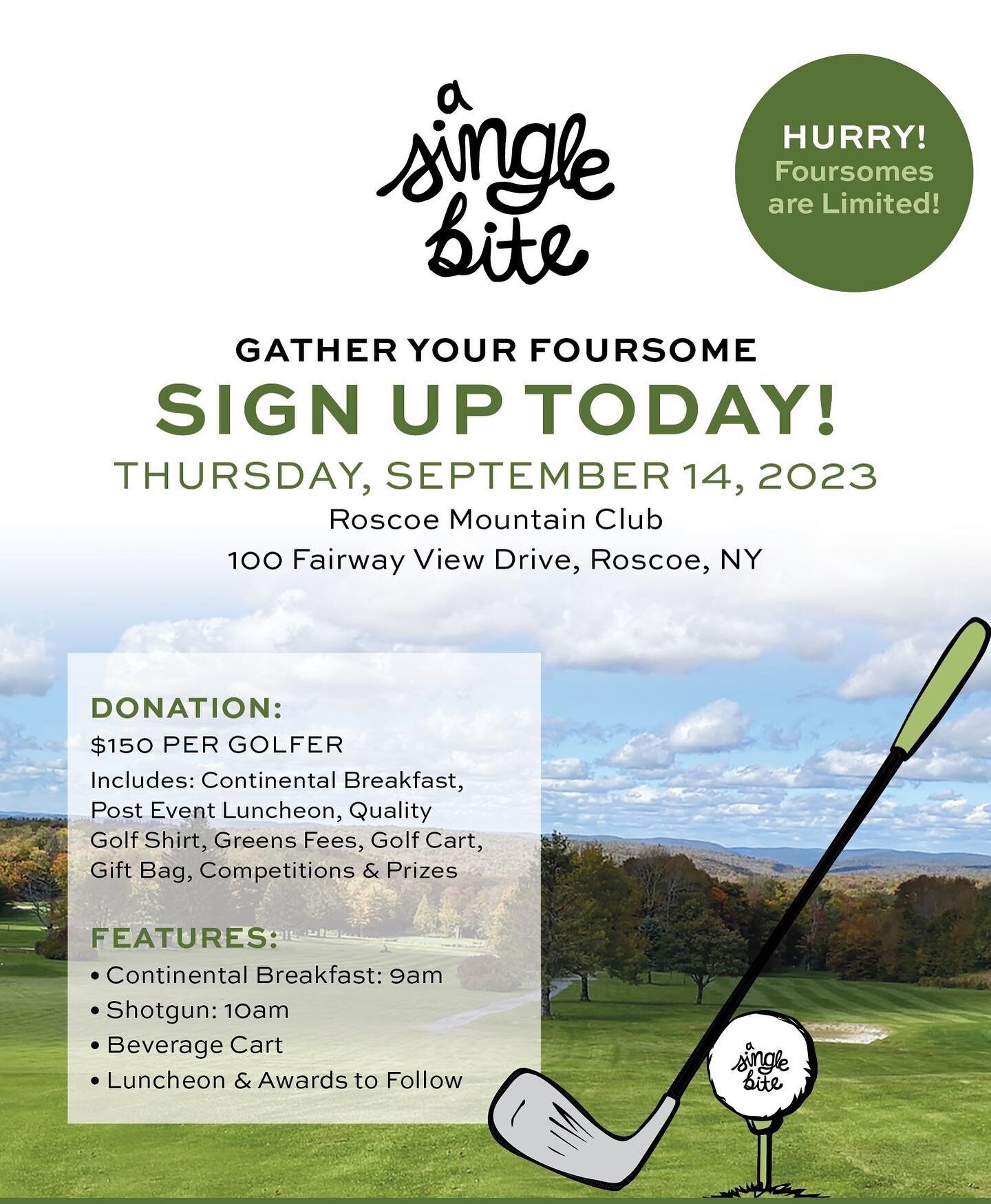 It&rsquo;s that time of year again! Please join us on September 14th for our third annual ASB Golf Event, this year at the @roscoemountainclub . It&rsquo;s teed up to be a great day for a great cause ⛳️ Check out the link in our bio to find out more,