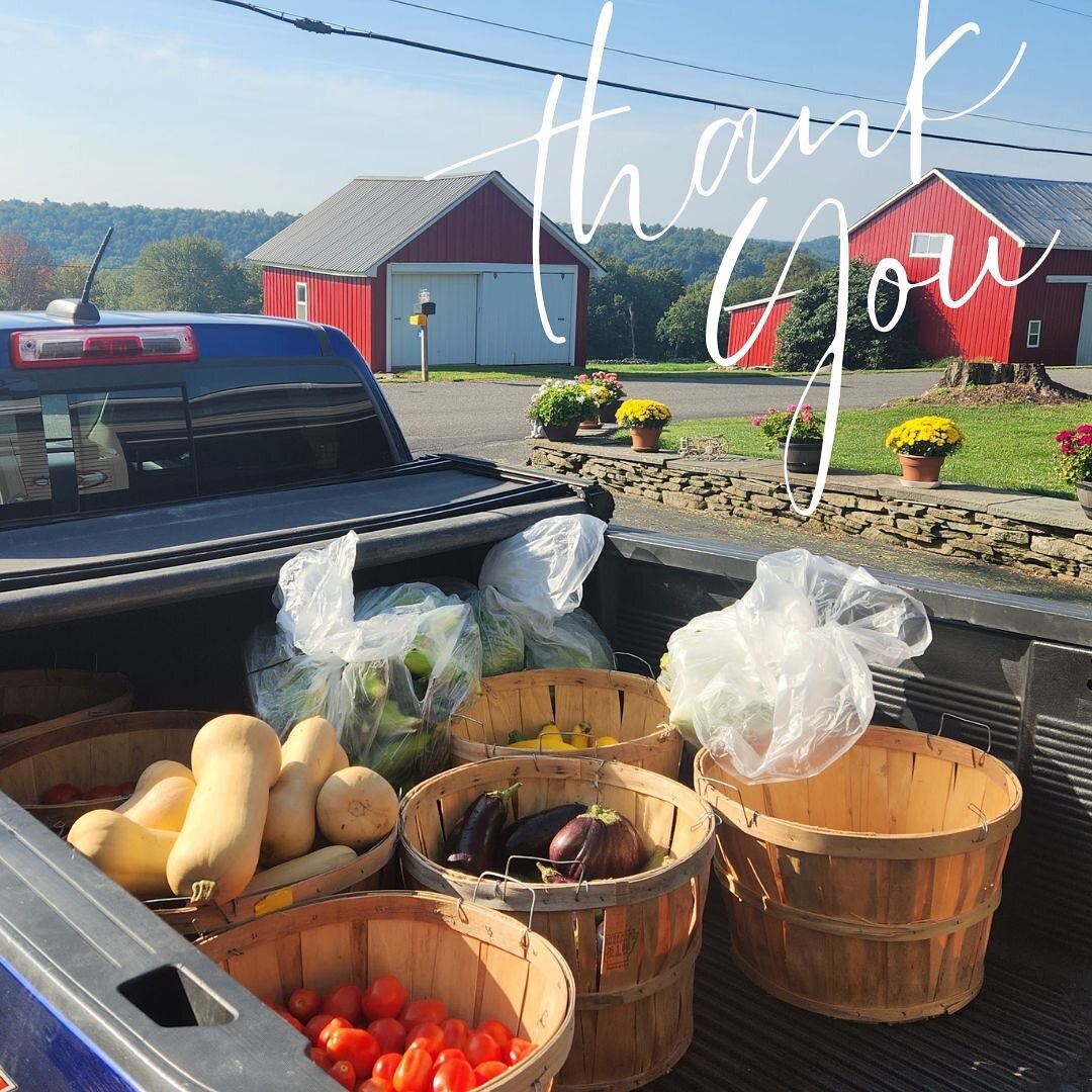 We want to take a moment to celebrate and thank all of our local farmers for the beautiful food they produce. This summer alone we've received donated products from Skoda Farm (shown above), @willowwisporganicfarm , Heller Farm, Thanksgiving Farm at 